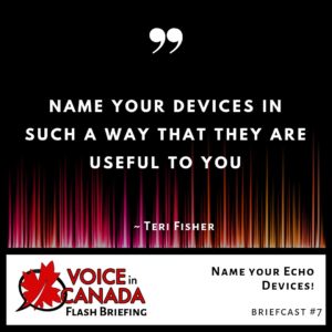 Name your Echo Devices!