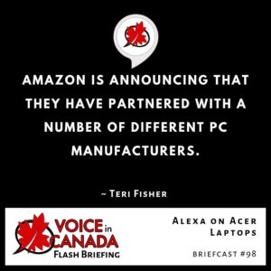 Alexa on Acer Laptops