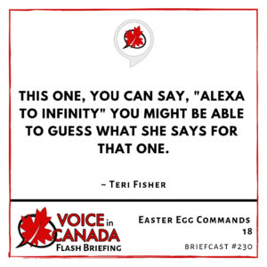 Voice in Canada Flash Briefing Quote 230