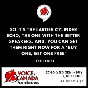 Voice in Canada Flash Briefing Quote 259