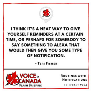 Voice in Canada Flash Briefing Quote 274