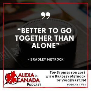 Top Stories for 2018 with Bradley Metrock of VoiceFirst.FM