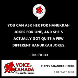 Voice in Canada Flash Briefing Quote 288