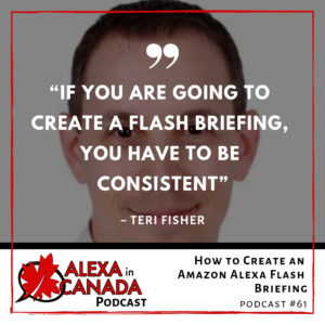 How to Create an Amazon Alexa Flash Briefing