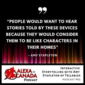 Interactive Storytelling with Amy Stapleton of Tellables
