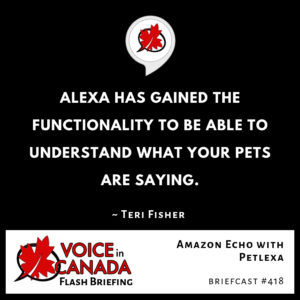 Amazon Echo with Petlexa