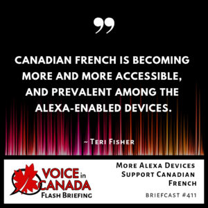 More Alexa Devices Support Canadian French