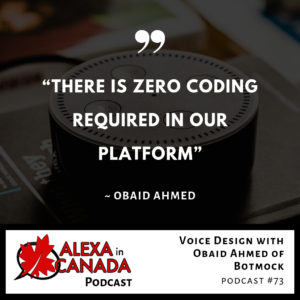 Voice Design with Obaid Ahmed of Botmock