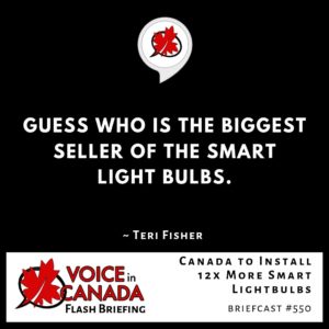 Canada to Install 12x More Smart Lightbulbs