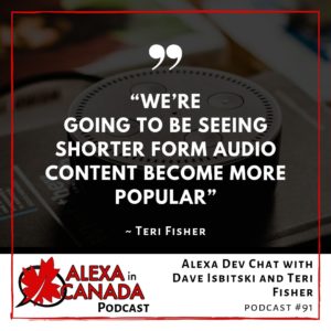 Alexa Dev Chat with Dave Isbitski and Teri Fisher