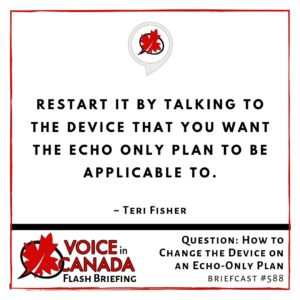 Question: How to Change the Device on an Echo-Only Plan