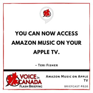 Amazon Music on Apple TV