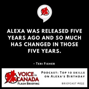 Podcast: Top 10 skills on Alexa's Birthday