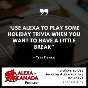 10 Ways to Use Amazon Alexa for the Holidays