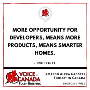 Amazon Alexa Gadgets Toolkit in Canada