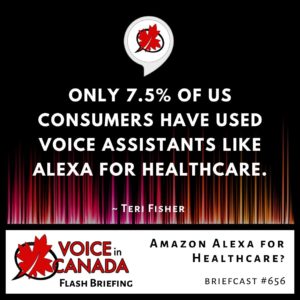 Amazon Alexa for Healthcare?