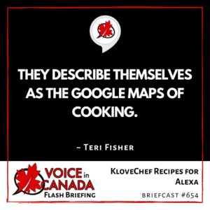 KloveChef Recipes for Alexa