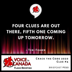 Crack the Code 2020 Clue #4