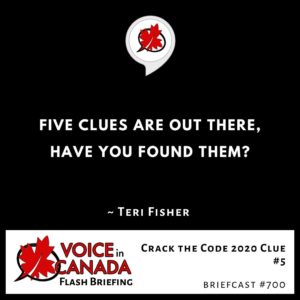 Crack the Code 2020 Clue #5