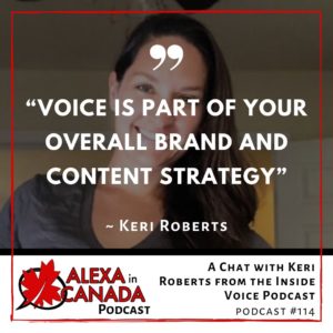 A Chat with Keri Roberts from the Inside Voice Podcast