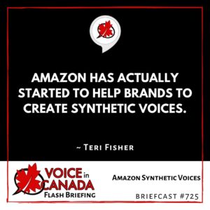 Amazon Synthetic Voices