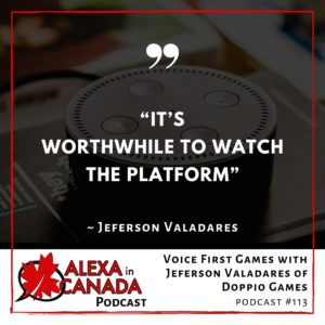 Voice First Games with Jeferson Valadares of Doppio Games