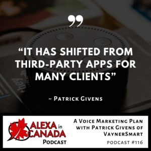A Voice Marketing Plan with Patrick Givens of VaynerSmart