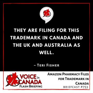 Amazon Pharmacy Files for Trademark in Canada