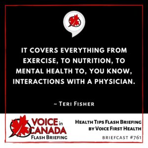 Health Tips Flash Briefing by Voice First Health