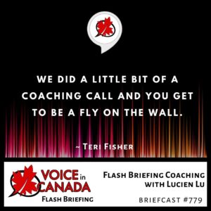 Flash Briefing Coaching with Lucien Lu