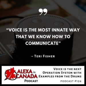 Voice is the next Operation System with Examples from the Drums