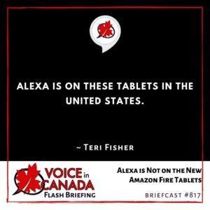 Alexa is Not on the New Amazon Fire Tablets