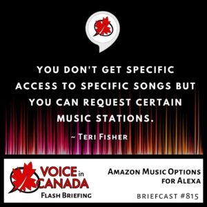 Amazon Music Options for Alexa