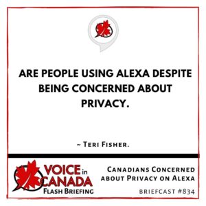 Canadians Concerned about Privacy on Alexa