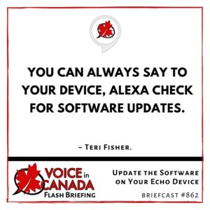 Update the Software on Your Echo Device