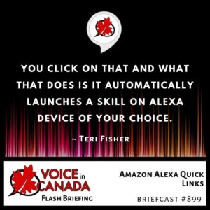 Amazon Alexa Quick Links