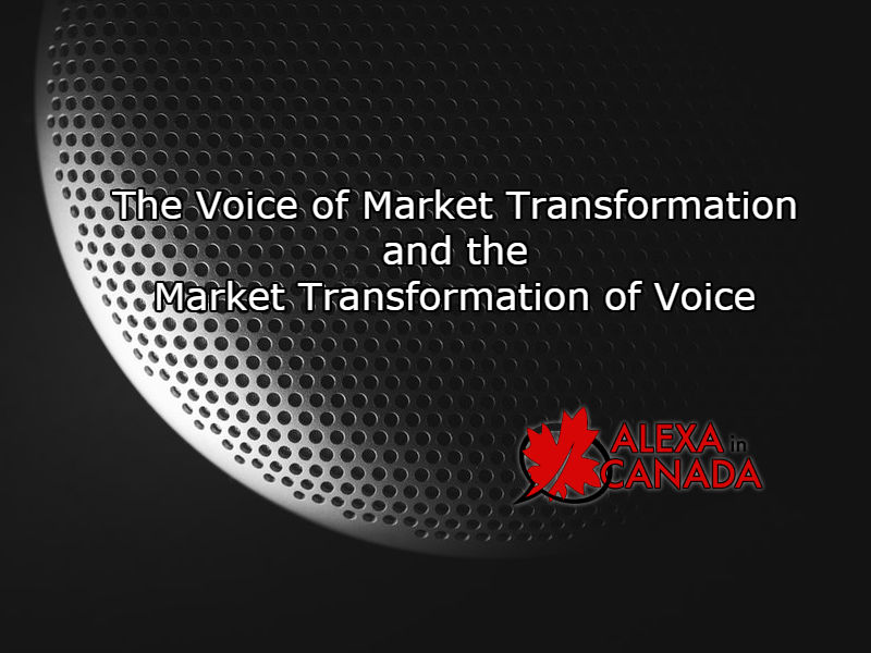 The Voice of Market Transformation