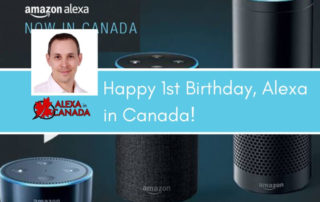 Happy 1st Birthday Alexa in Canada