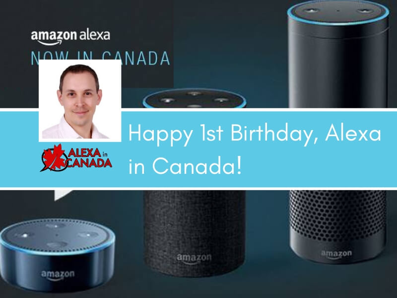 Happy 1st Birthday Alexa in Canada