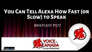 You Can Tell Alexa How Fast (or Slow) to Speak