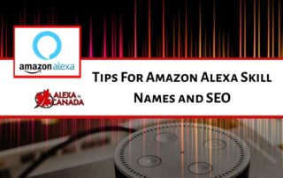 Tips For Amazon Alexa Skill Names and SEO