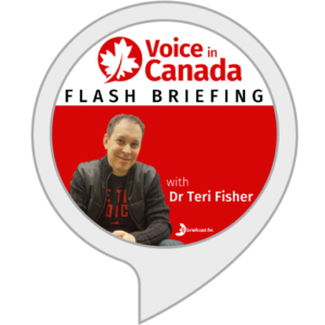 Voice in Canada Flash Briefing Icon