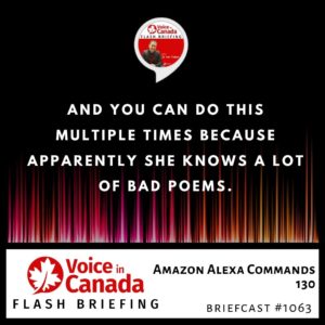 Amazon Alexa Commands 130