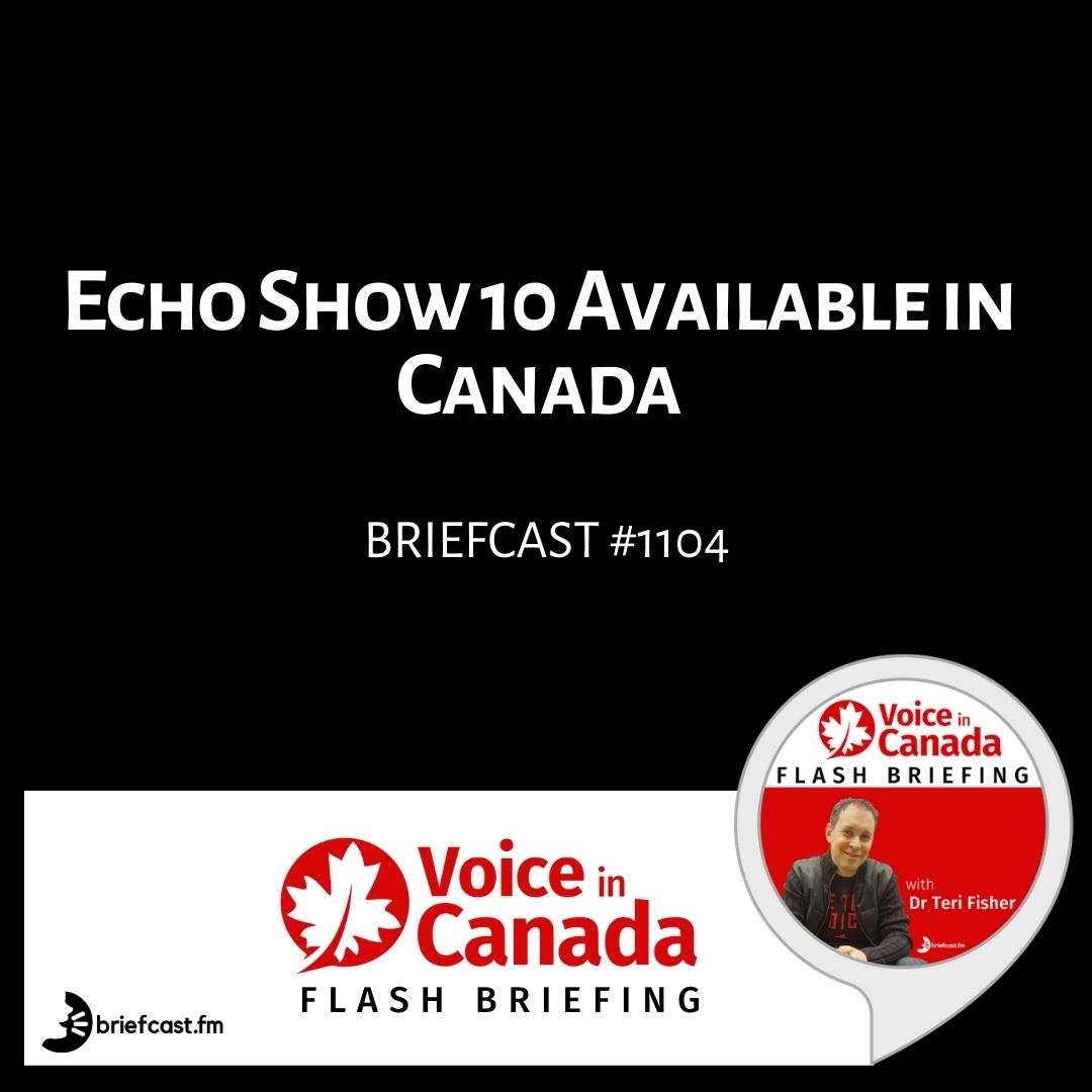 Echo Show 10 Available in Canada