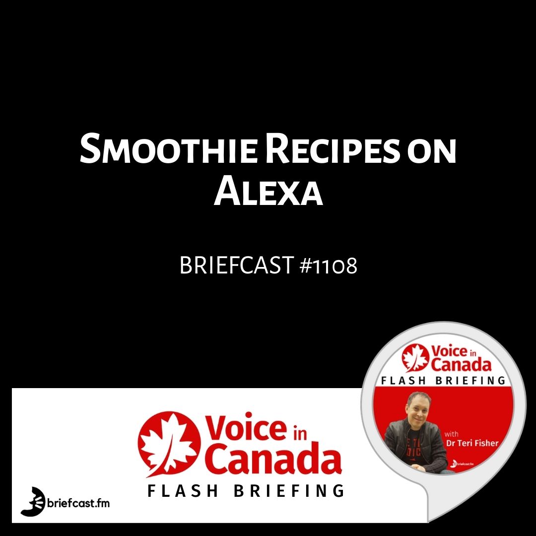 Smoothie Recipes on Alexa