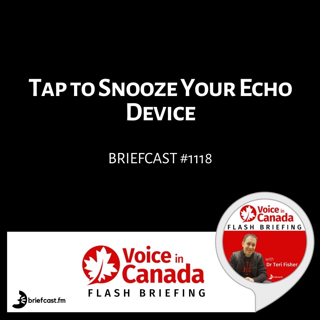 Tap to Snooze Your Echo Device