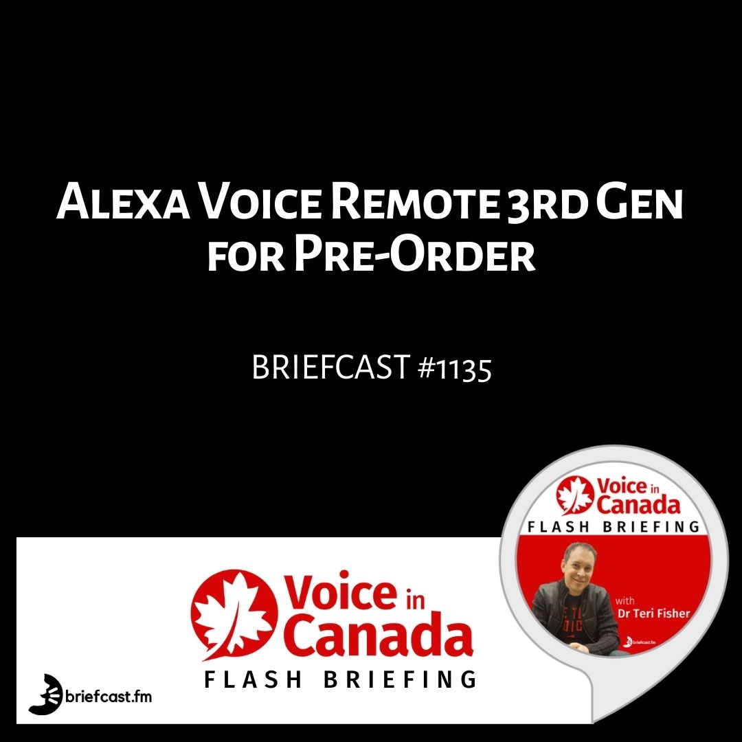 Alexa Voice Remote 3rd Gen for Pre-Order