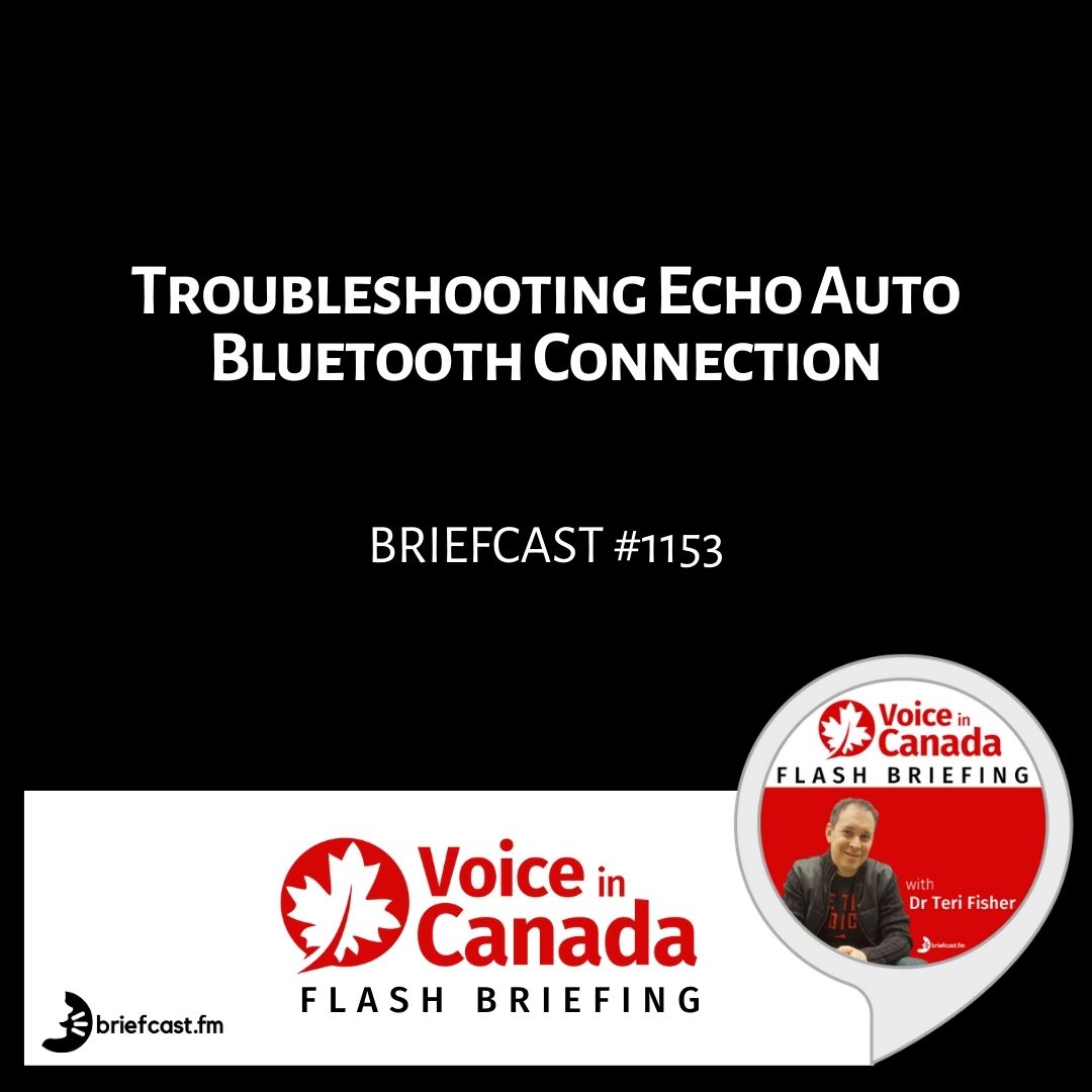 Troubleshooting Echo Auto Bluetooth Connection
