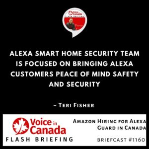 Amazon Hiring for Alexa Guard in Canada