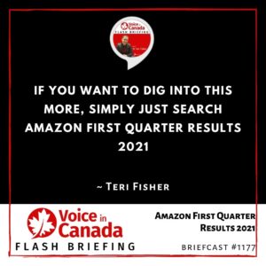 Amazon First Quarter Results 2021